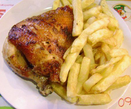 Pollo a la brasa Pollo a la brasa