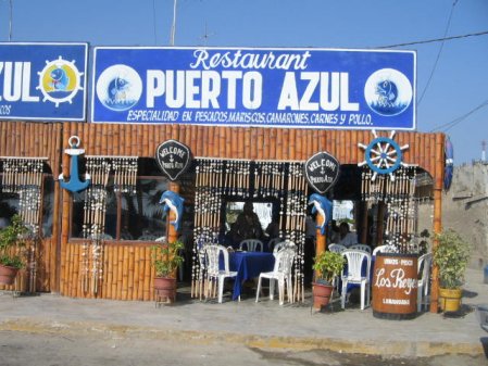 Restaurante Puerto Azul - Cerro Azul - Cañete