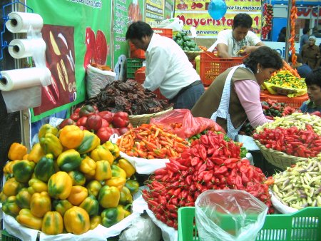 AjÃ­es en el Gran Mercado de Mistura