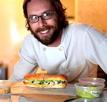 Crean sandwich de cebiche en Estados Unidos - chef Tyler Kord