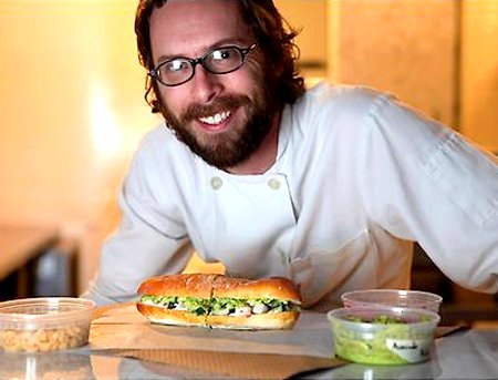 Crean sandwich de cebiche en Estados Unidos - chef Tyler Kord
