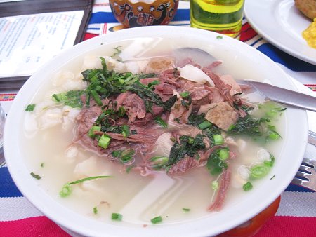 Sopa patasca